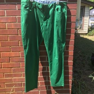 V. Cute-Kelly green Tommy Hilfiger modern skinny